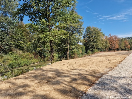Zaključek izgradnje protipoplavnega nasipa Šmarca–Nožice – etapa 1 (3)